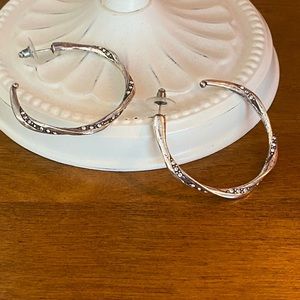 Brighton large hoop earrings